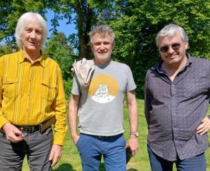 François Louange, Frédéric Courtade, & Antoine Cousyn au siège de la société « François Louange consultant® le 29 Avril 2025